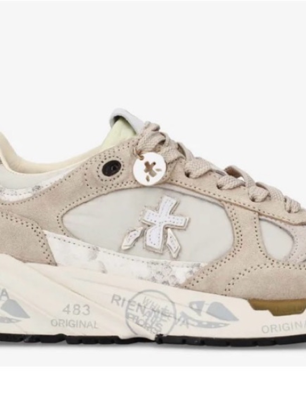 Premiata Mased 8116 Sneakers ivory beige NWT 38 / 37 available - Picture 2 of 5